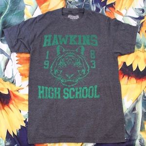 Stranger Things Haukins T-shirt